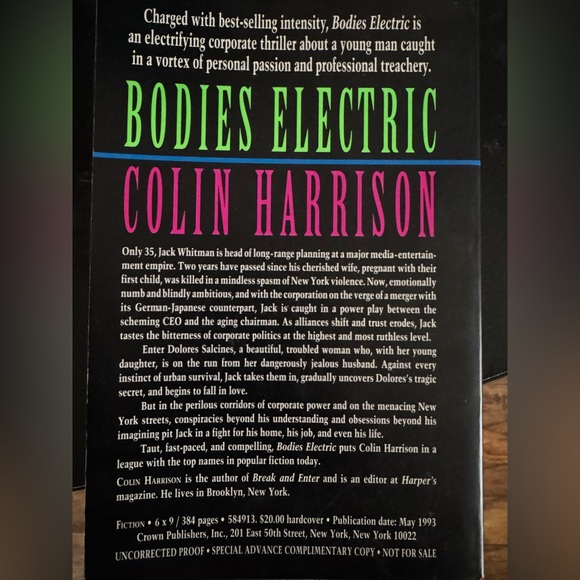 The Greatest Secret & Bodies Electric Books - Picture 4 of 4